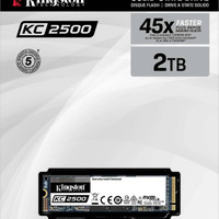 Kingston KC2500 2 TB Solid State Drive - M.2 2280 Internal - PCI Express NVMe (PCI Express NVMe 3.0 x4