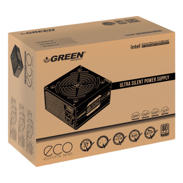 منبع تغذیه کامپیوتر Green مدل GP300A-ECO