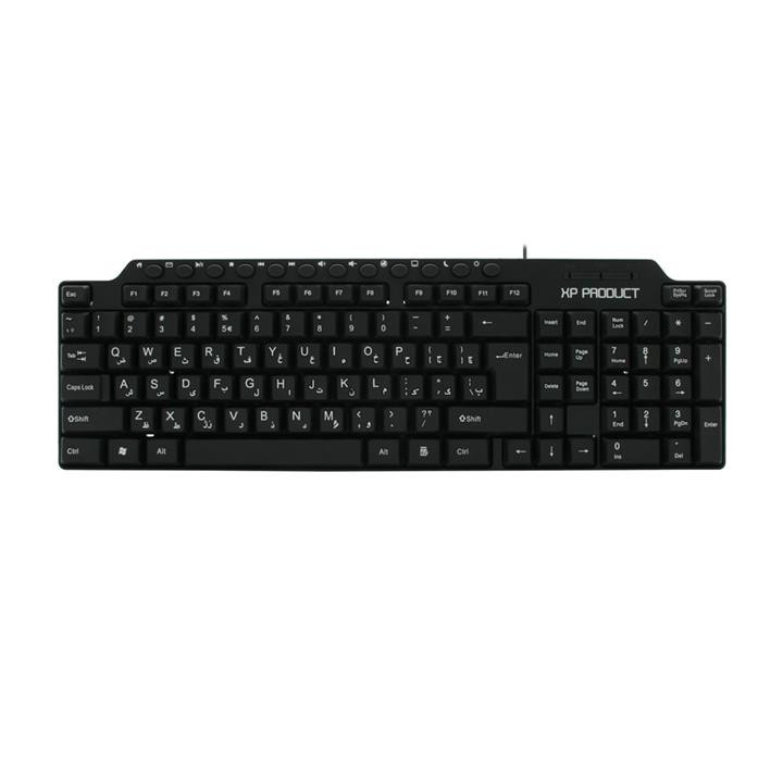 کیبورد سیمدار مولتی مدیا ضد آب Silent XP 8200F