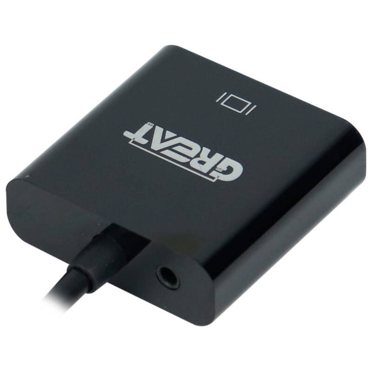 تبدیل Great HDMI To VGA + کابل صدا