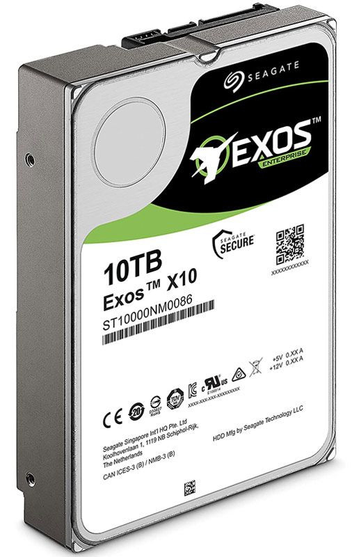 هارد دیسک اینترنال سیگیت EXOS X10 ST10000NM0086 ظرفیت 10 ترابایت
