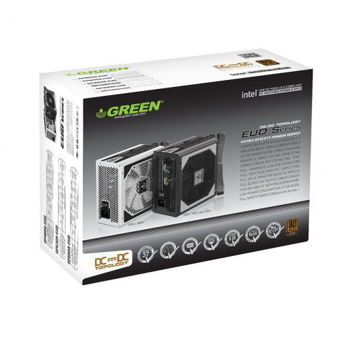 منبع تغذیه کامپیوتر گرین مدل GP480A-EUD