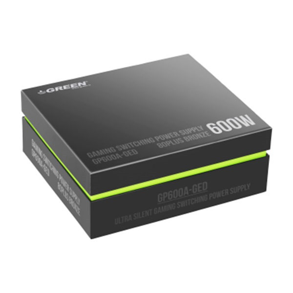 منبع تغذیه گرین POWER GREEN GP600A-GED
