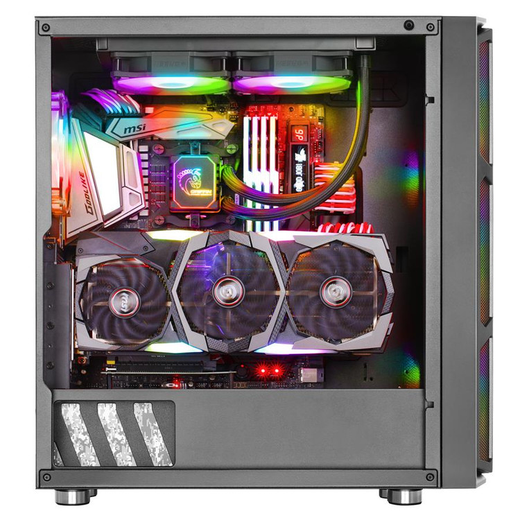کیس گیمینگ گرین مدل GRIFFIN G6