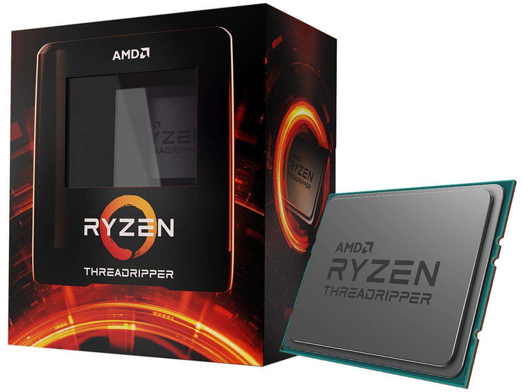 باندل مادربرد ایسوس مدل ROG Strix TRX40-E Gaming و پردازنده ای ام دی مدل Ryzen Threadripper 3970X کارکرده