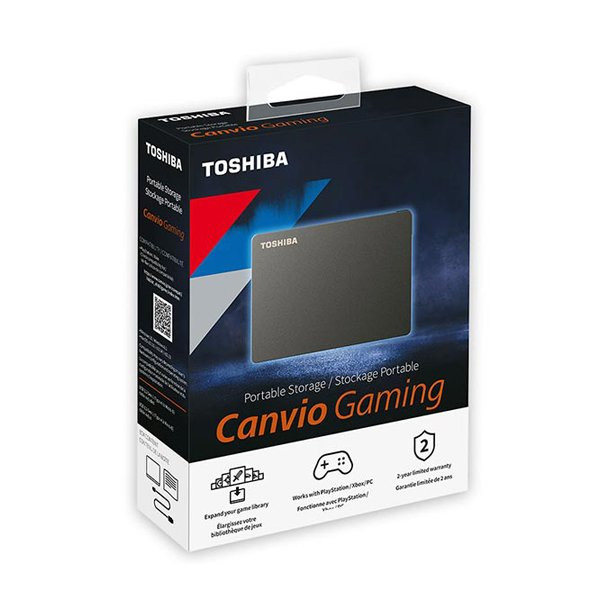 هارد اکسترنال توشیبا Canvio Gaming ظرفیت 4 ترابایت