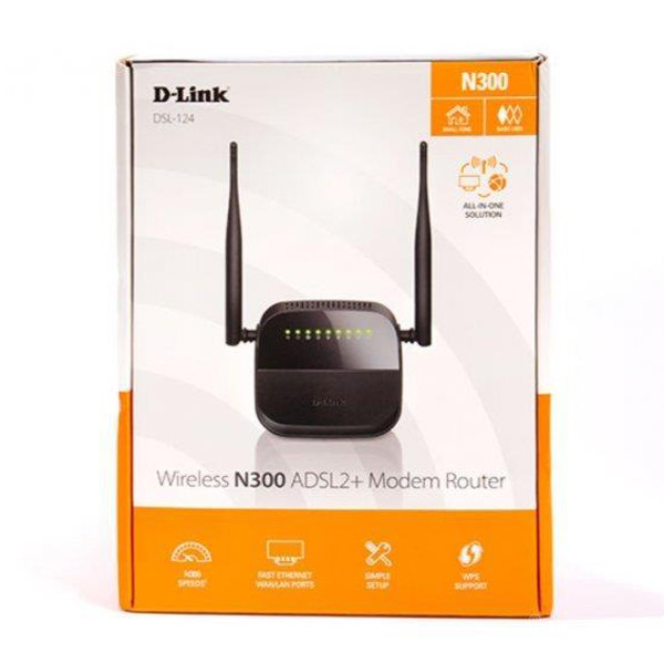 مودم بی سیم دی لینک مدل DSL-124