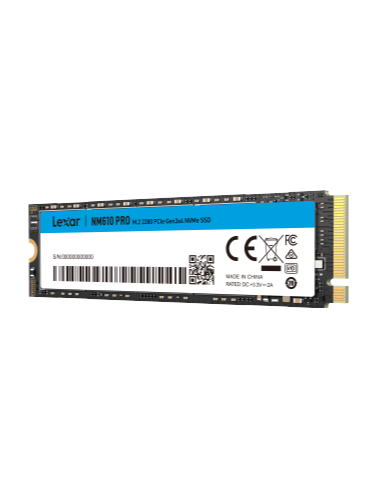 حافظه SSD لکسار مدل Lexar NM610 PRO M.2 2280 500GB Nvme